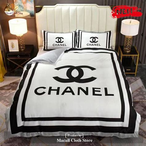 cheap chanel comforter set|Chanel bedroom comforter set.